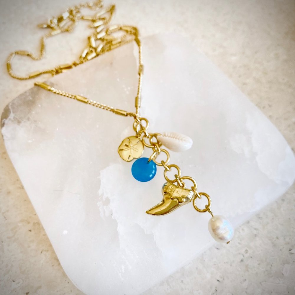 J. Crew NWT Beachcomber Pendant Necklace - Picture 8 of 9